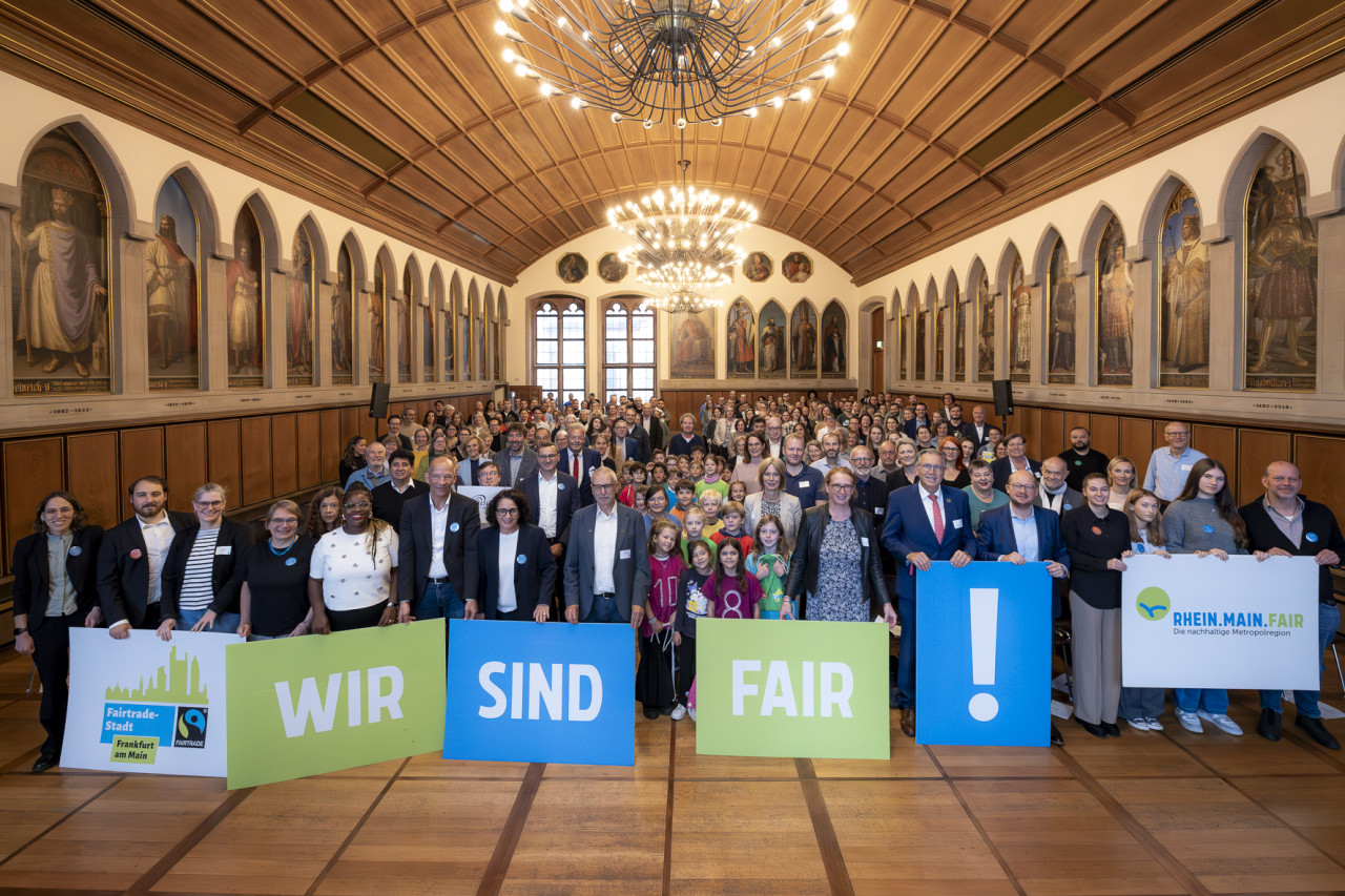 Frankfurt am Main ist Fair Trade Town - Die Ernst-Reuter-Schule II ist Teil davon